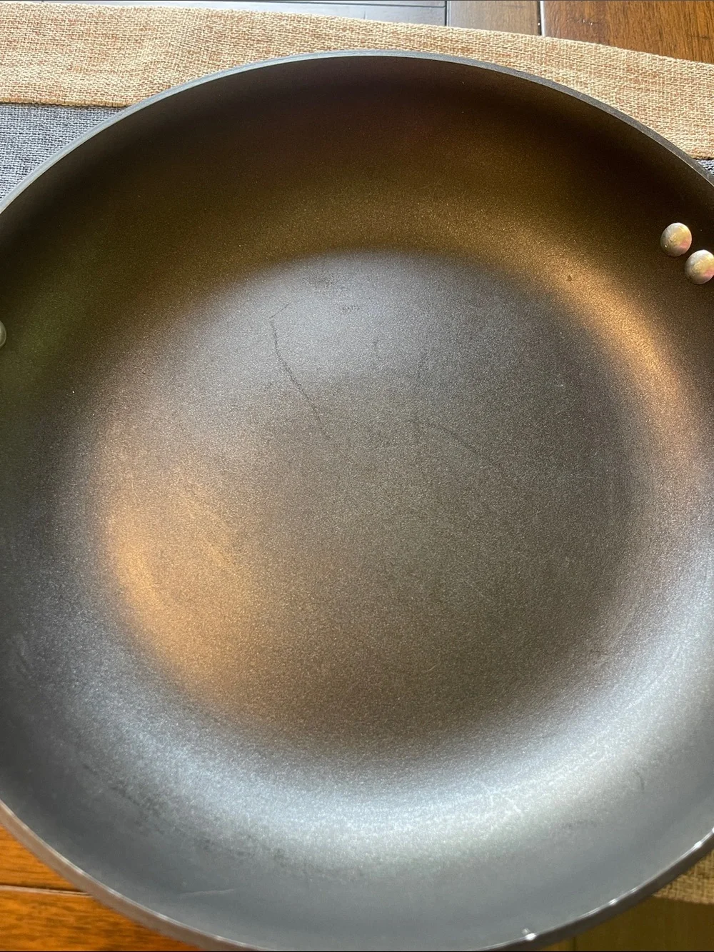 Calphalon  Nonstick Sauté Pan with Glass Lid and Stainless Steel Handles